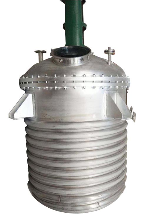 外盤管加熱不銹鋼反應鍋